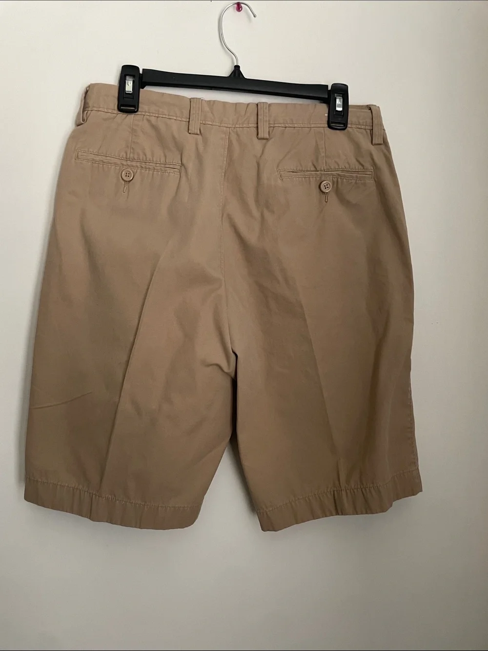 J. Crew Men’s Flat Front Chino Shorts Khaki size 31 Preppy Uniform